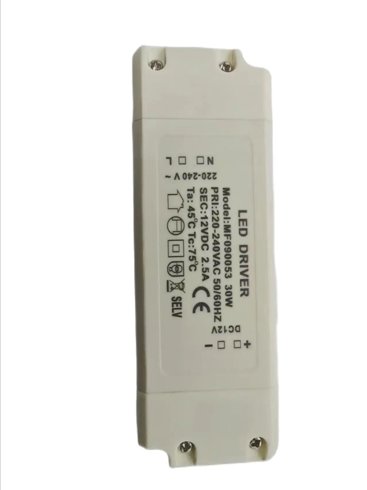 Imagem -06 - Adaptador Transformador Led Driver para Bulbo Driver de Led Saída dc 6w 12w 18w 30w 50w 220v a 12v Mr11 Mr16