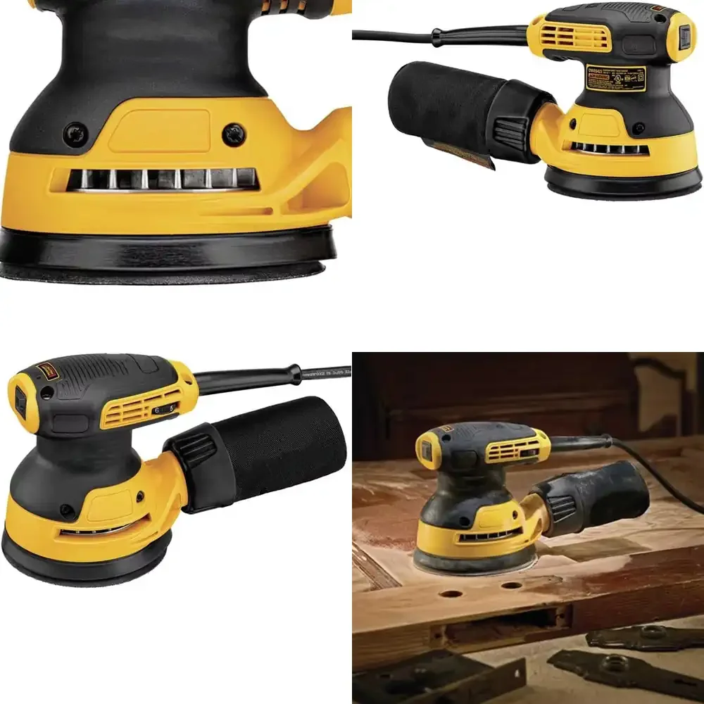 JDK Angle Grinder, 4.5 Inch, 11 Amp, 11,000 Rpm, with Paddle Switch, Ergonomic Compact Design Grinder Tool