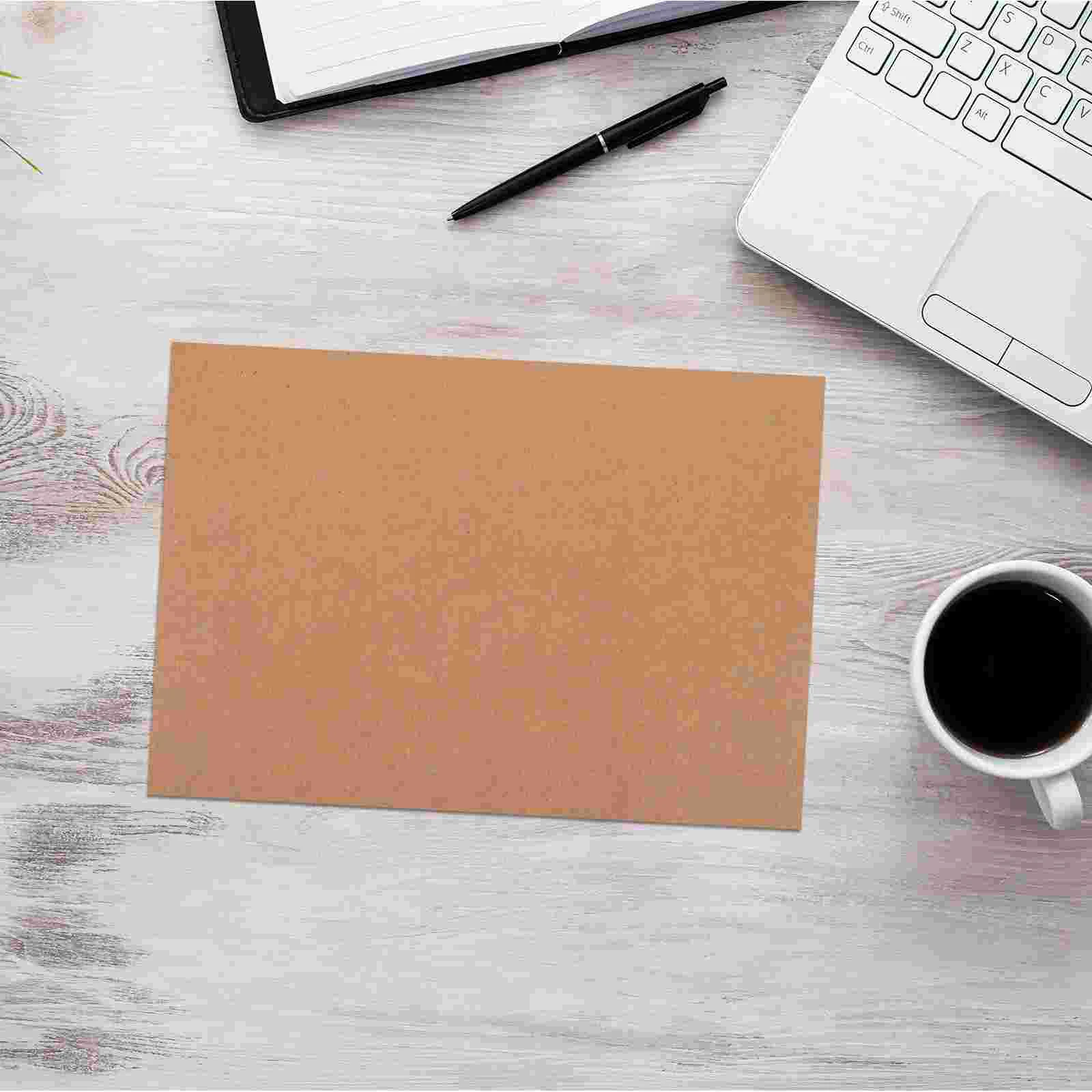 50 szt. Karton pakowy do wiążązania książek Puste pocztówki Mailing Craft Papier Drukarka Rzemiosło z płyty wiórowej