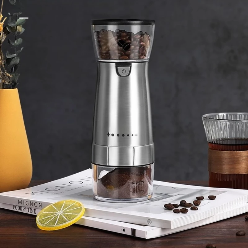 

Small Portable Automatic Coffee Grinder Manual Bean Grinder