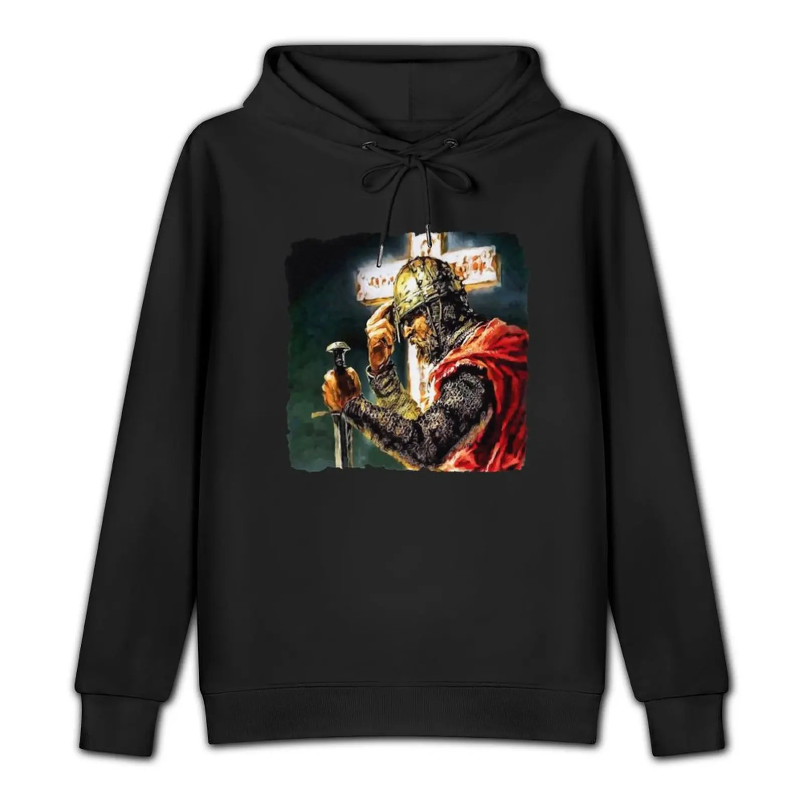 Crusader Knight Usyk Champion Pullover Hoodie men's winter sweater clothes for men winter clothes mens hoodies