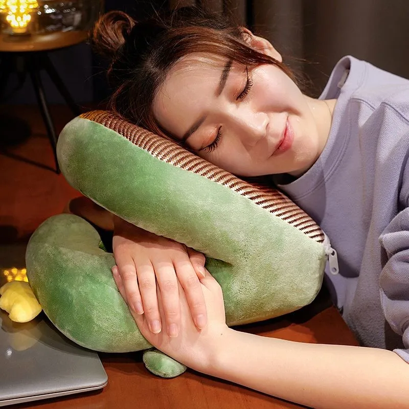 Summer Cooling Mat Double Sided Napping Pillow Office Napping Artifact Pillow Male Female Desktop Sleeping Lying Pillow ZI850