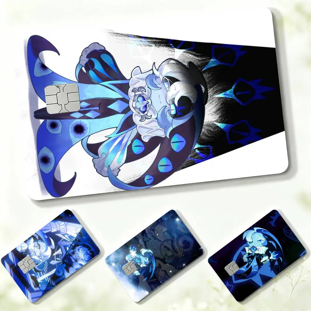 Cute S-Shadow milk cookie  Credit Card HD Stickers Small Chip Waterproof Sticker Game Card Decal Gift