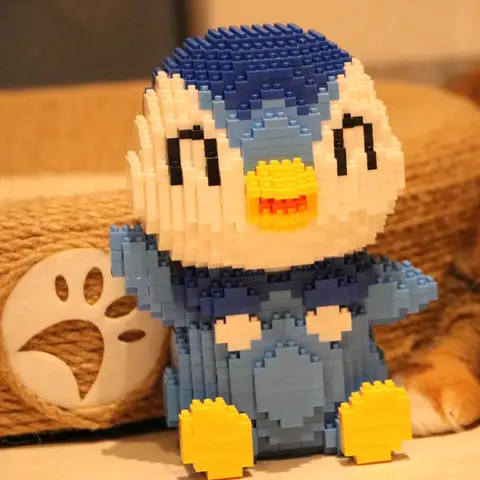 Pokémon Byggkloss Lucario Mewtow Cubone Gyarados Gengar Piplup Mega Charizard Figur Gör-det-själv Montering Mikroklossar Leksaker för Barn 8 best sales lboyu mikrotegelsten - №8