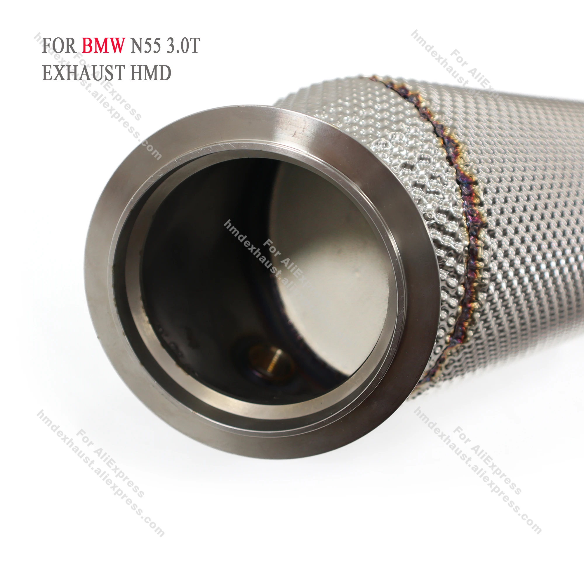 HMD Hot sale Exhaust System High Flow Performance Downpipe for BMW 640i N55 Engine 3.0T With Catalytic Converter Header