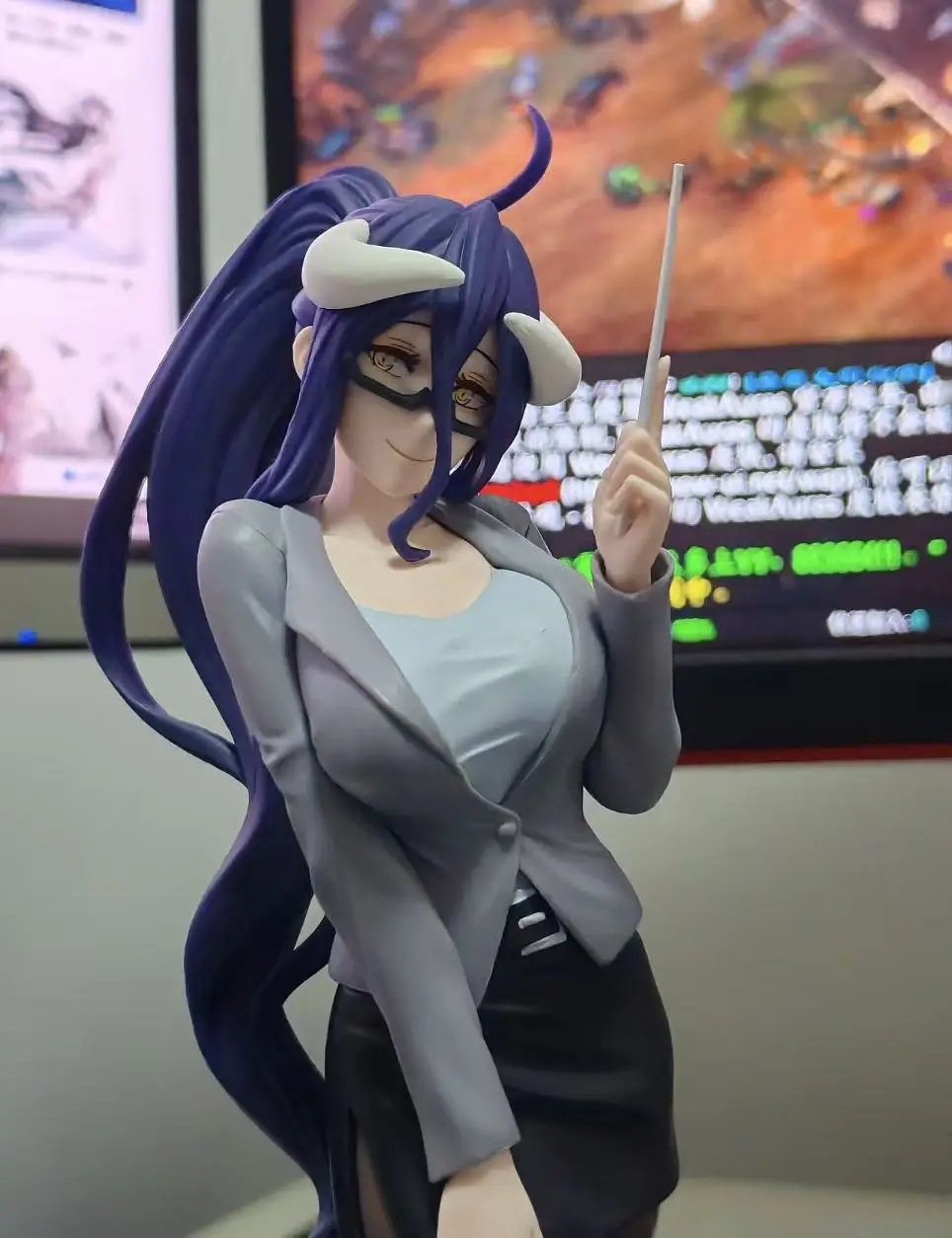 

In Stock Bandai Banpresto Overlord Albedo Teacher Ver. Anime Figure Model Collectible Toy Brand New Boxed