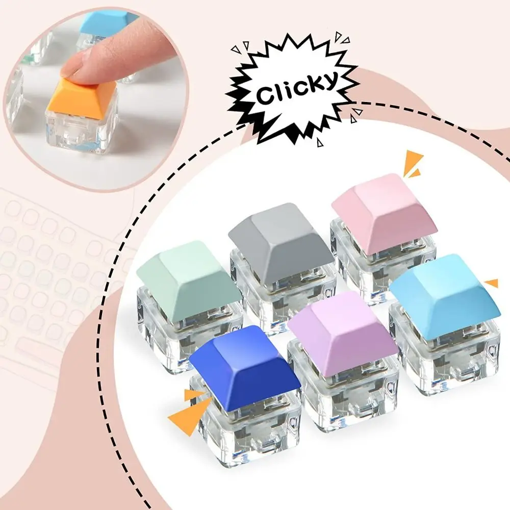 Festa fai da te artigianato tastiera portachiavi giocattoli keycap fidget portachiavi tastiera dito pulsante agitarsi
