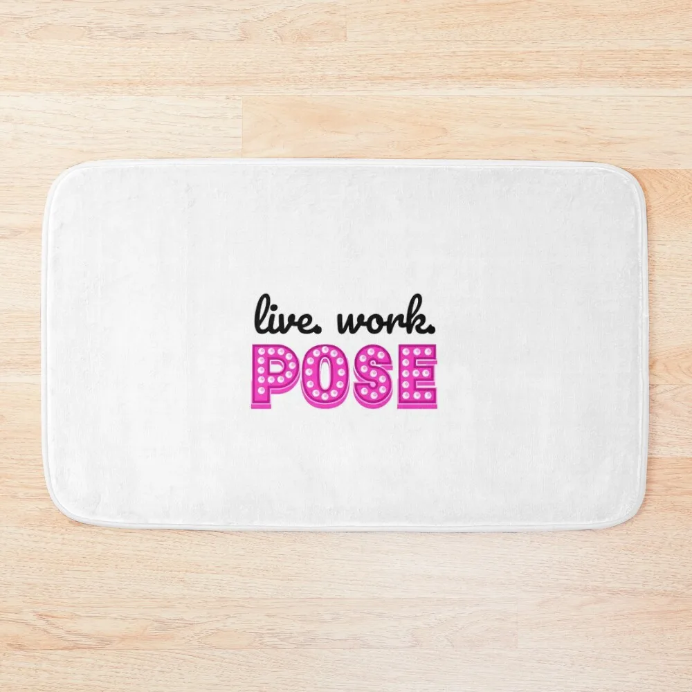 

live work pose fx tv show Bath Mat Absorbent Bathroom Kitchen Mat