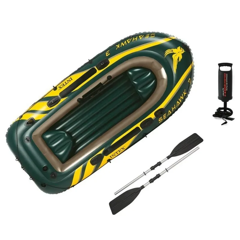 Ex-factory price family rowing play inflatable boat for sale inflatable four-person boat accessories