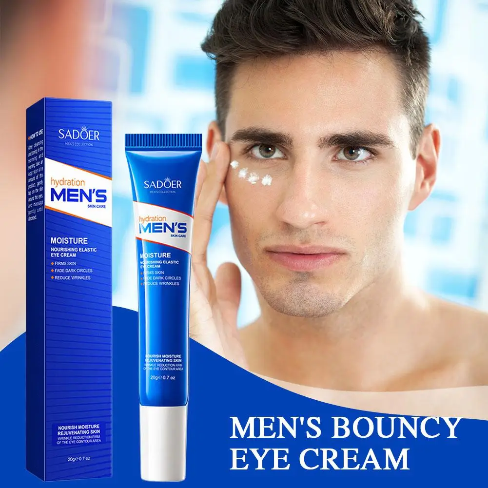 Men's Eye Cream Anti Dark Circles Anti-Aging Removal Bags Men Eyes Moisturizing Eye Male Skin CareFor Anti-wrinkles L8P7