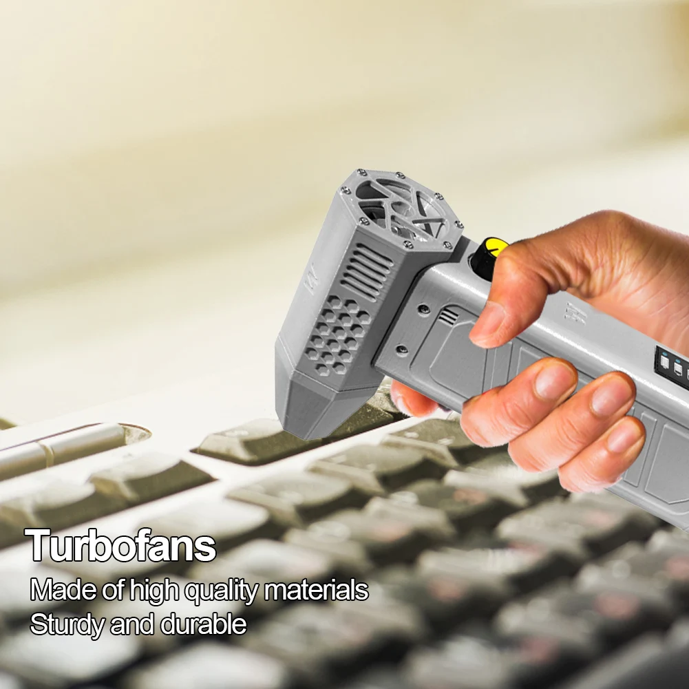 

Мини-вентилятор Портативный мини-струйный вентилятор Бесщеточный двигатель Высокоскоростной канальный вентилятор 140000 об/мин Электрический струйный вентилятор для чистки кемпинга