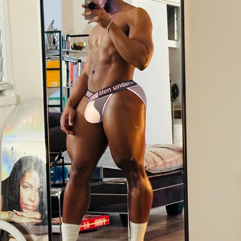 Sexy Ultra Dunne Transparante Heren Ondergoed Hoge Split Bikini Suspensoirs Slips Gay Sissy Panties Onderbroek Calzoncillos Hombre