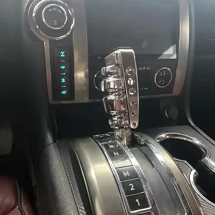 

Suitable For Hummer H2 Modified Grenade Gear Head Aluminum Alloy Chrome Shift Lever Shift Knob Accessories Gear Lever