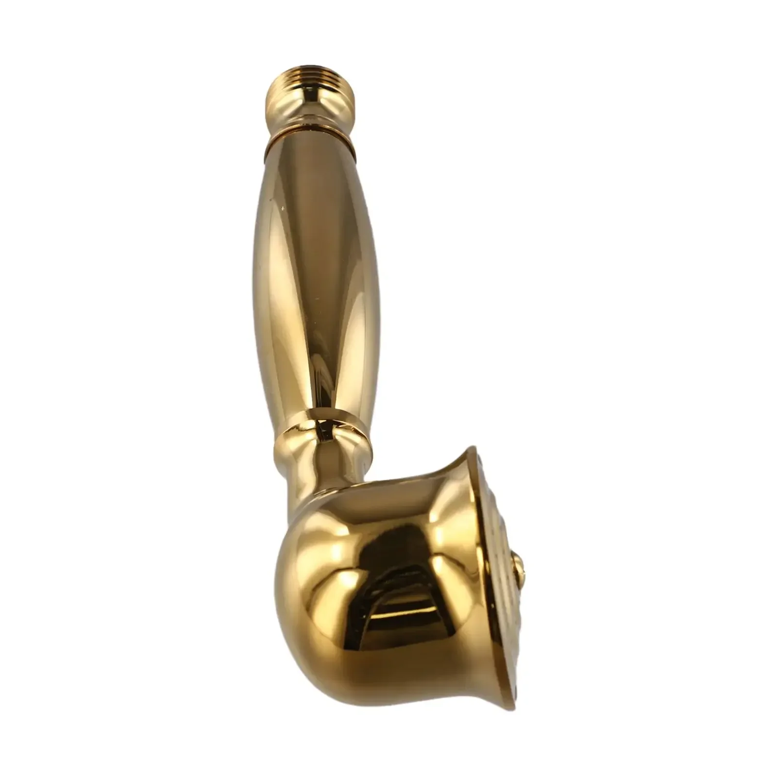Vintage-Style Handheld Shower Head Replacement Compatible with Standard Chrome Shower Systems and Pressurized Flow Technology