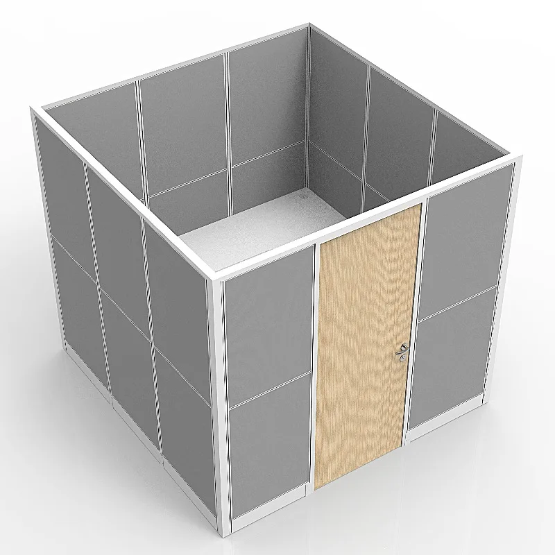 Factory Customized Employee Insulation Sound Insulation Room Office Partition Movable Room Partition