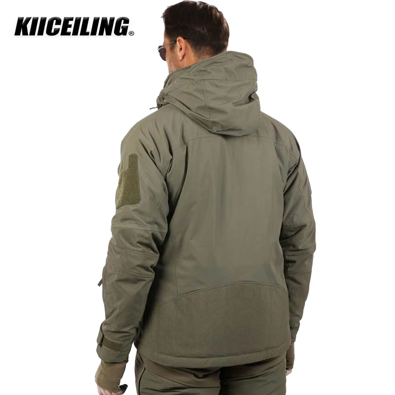 KIICEILING UF-OL4.0, Hiking Jackets, Tactical Jackets for Men, Bomber Jacket, Winter Warm Down Waterproof Jackets, Women Coat