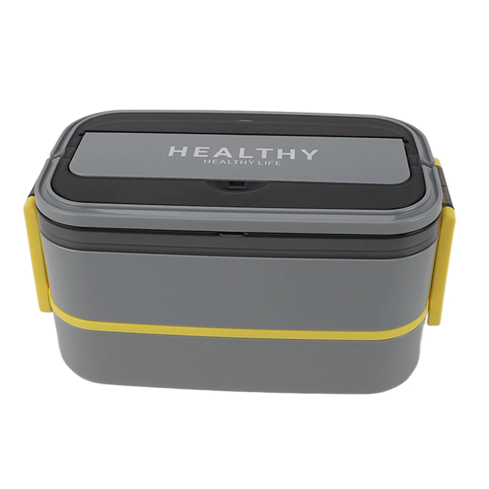 Lunchbox Dubbellaags Lunchbox Compartimentontwerp Magnetronbestendig Multifunctioneel Gemakkelijk schoon te maken 1400 ml voor werk voor kantoor