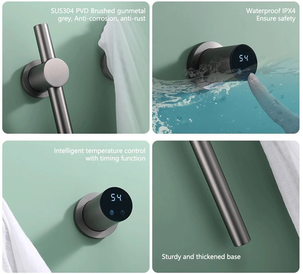 Verticale Matte Witte 80,5x2,2 - Towel Warmer Electric recensie en prijs