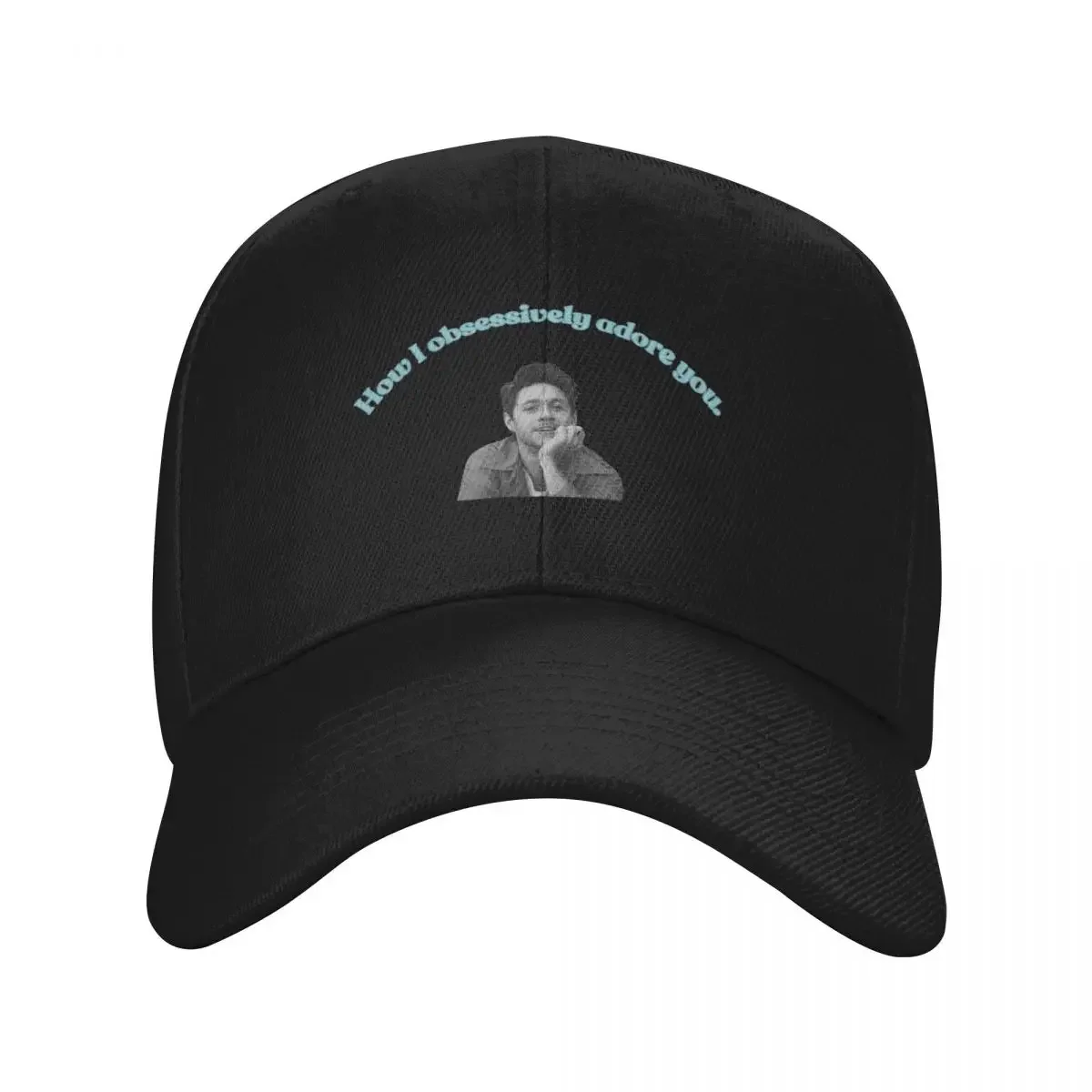 How I obsessively adore you B&W Niall Baseball Cap Christmas Hat Luxury Man Hat fashionable Anime Hat Mens Tennis Women's