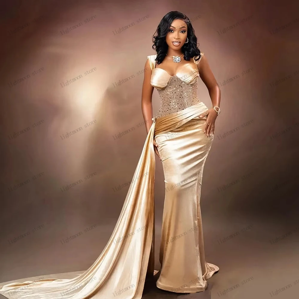 Elegante Abendkleider für Damen, schlichtes Ballkleid, ärmellos, rückenfrei, maßgeschneiderte Roben, Vestidos De Fiesta Elegantes 2026