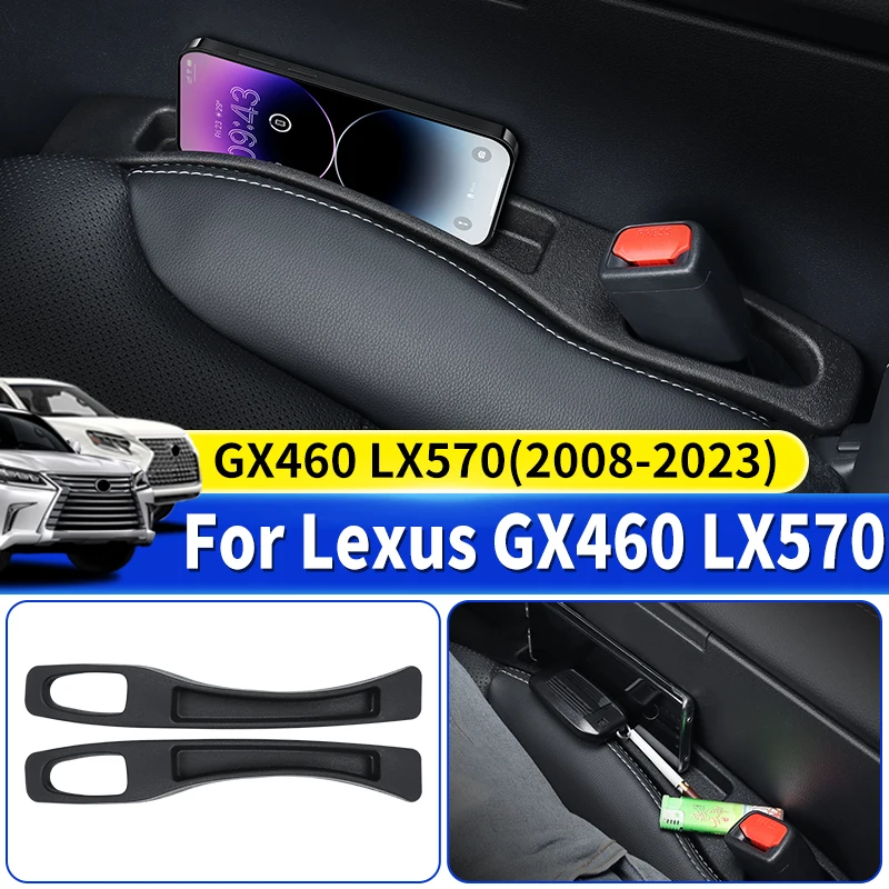 تطبيق على 008-2023 2010 2022 2023  لكزس 460 400 570 شريط الفجوة مقعد,For Lexus  LX570 GX460 GX400 ترقية إكسسوارات داخلي تعديل ضبط