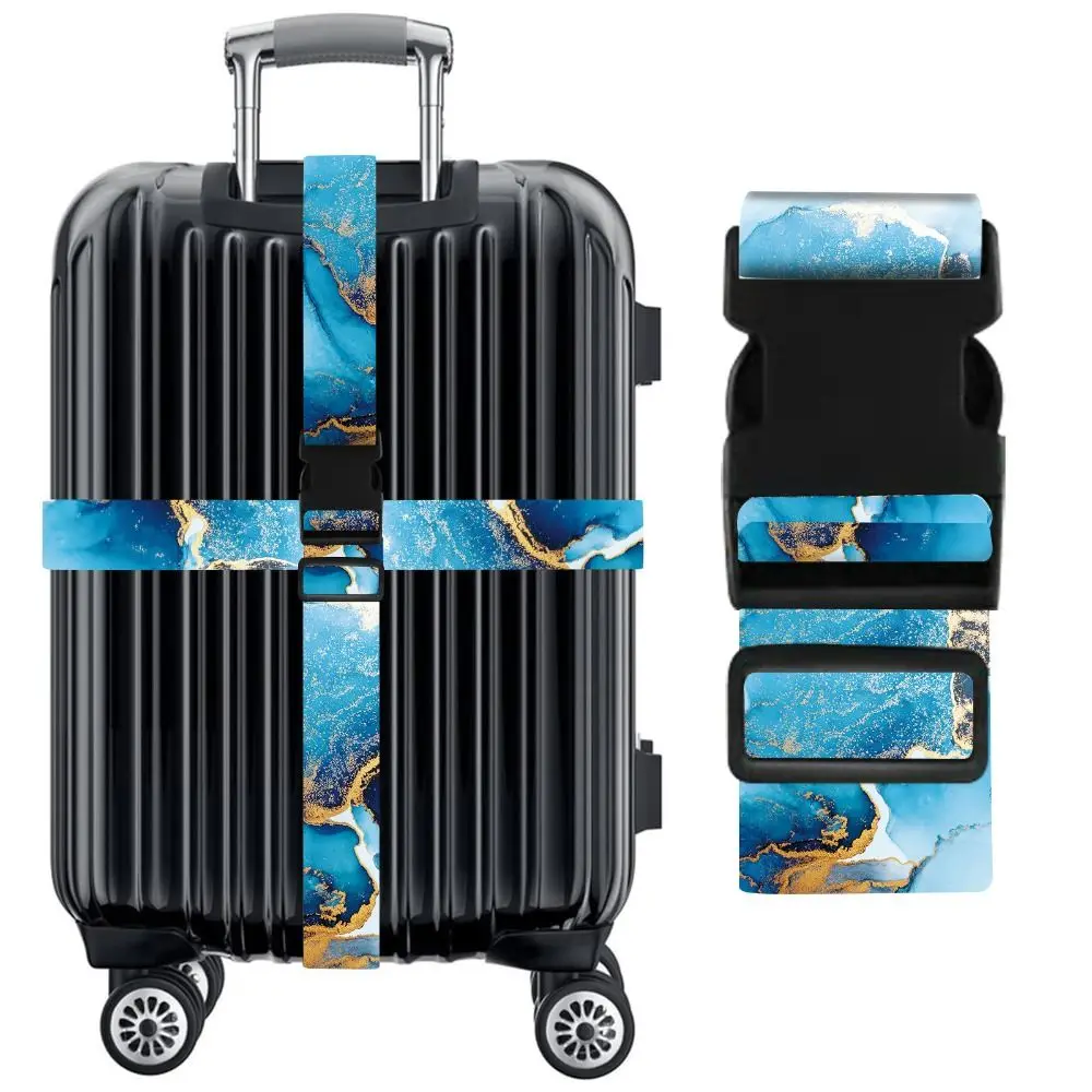 Adjustable Luggage Buckle Strap Anti-theft Bundling Packing Belt Baggage Belt Cross Strap Suitcase Belts Luggage accessories