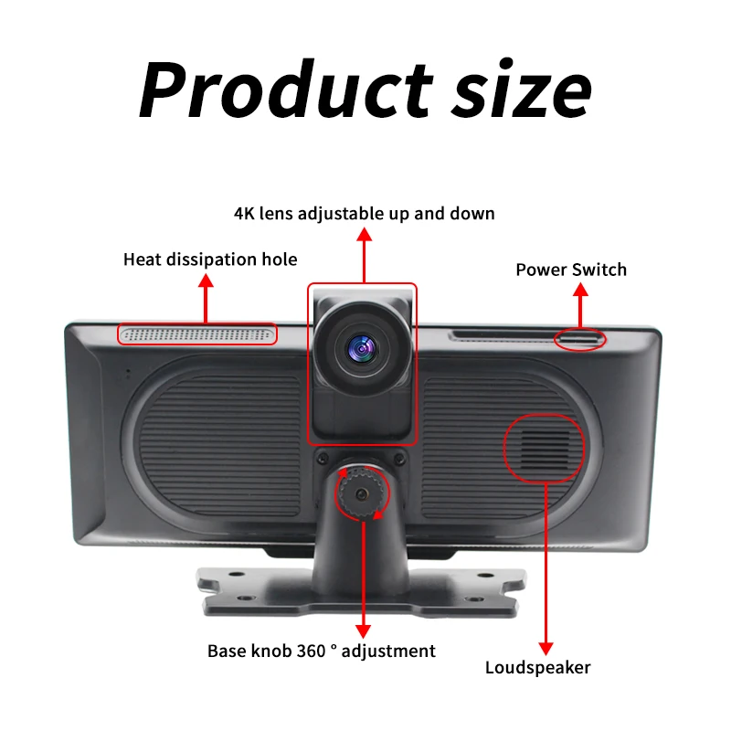 Maustor Latest 4K ADAS 10.26" IPS Touch Screen Dual Track Stereo Car Radio GPS Navigation Wireless Android Auto Carplay