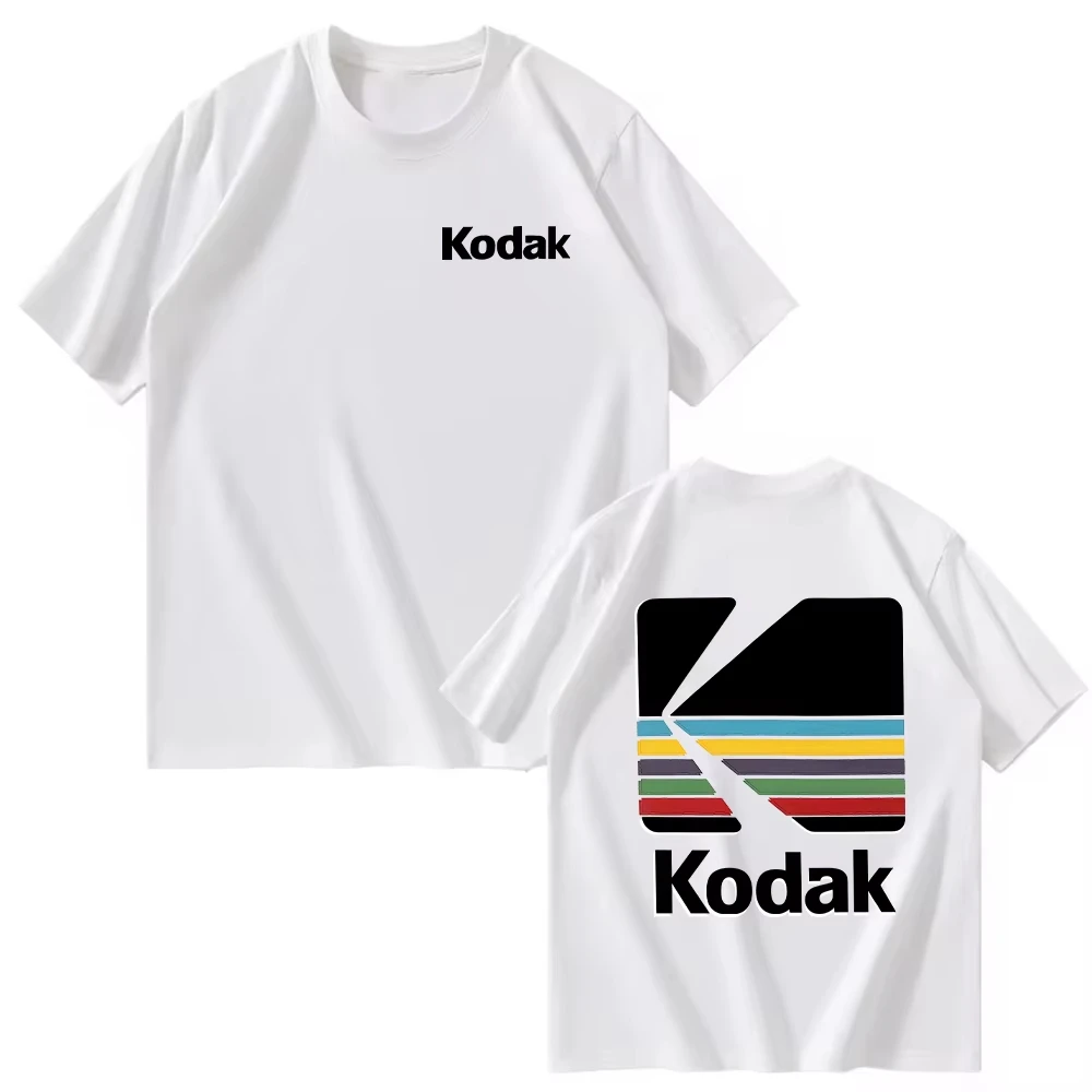Sudadera con capucha deportiva para hombre y mujer, sudadera cómoda informal para exteriores, con estampado Retro Y2K de marca Kodak, para otoño e invierno