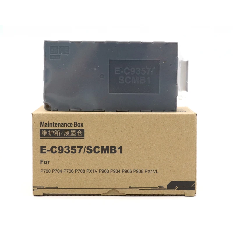 1-10pcs C9357 C12C935711 SCMB1 Maintenance Box Compatible For Epson P700 P704 P706 P708 P900 P904 P906 P908 PX1V PX1VL Printer