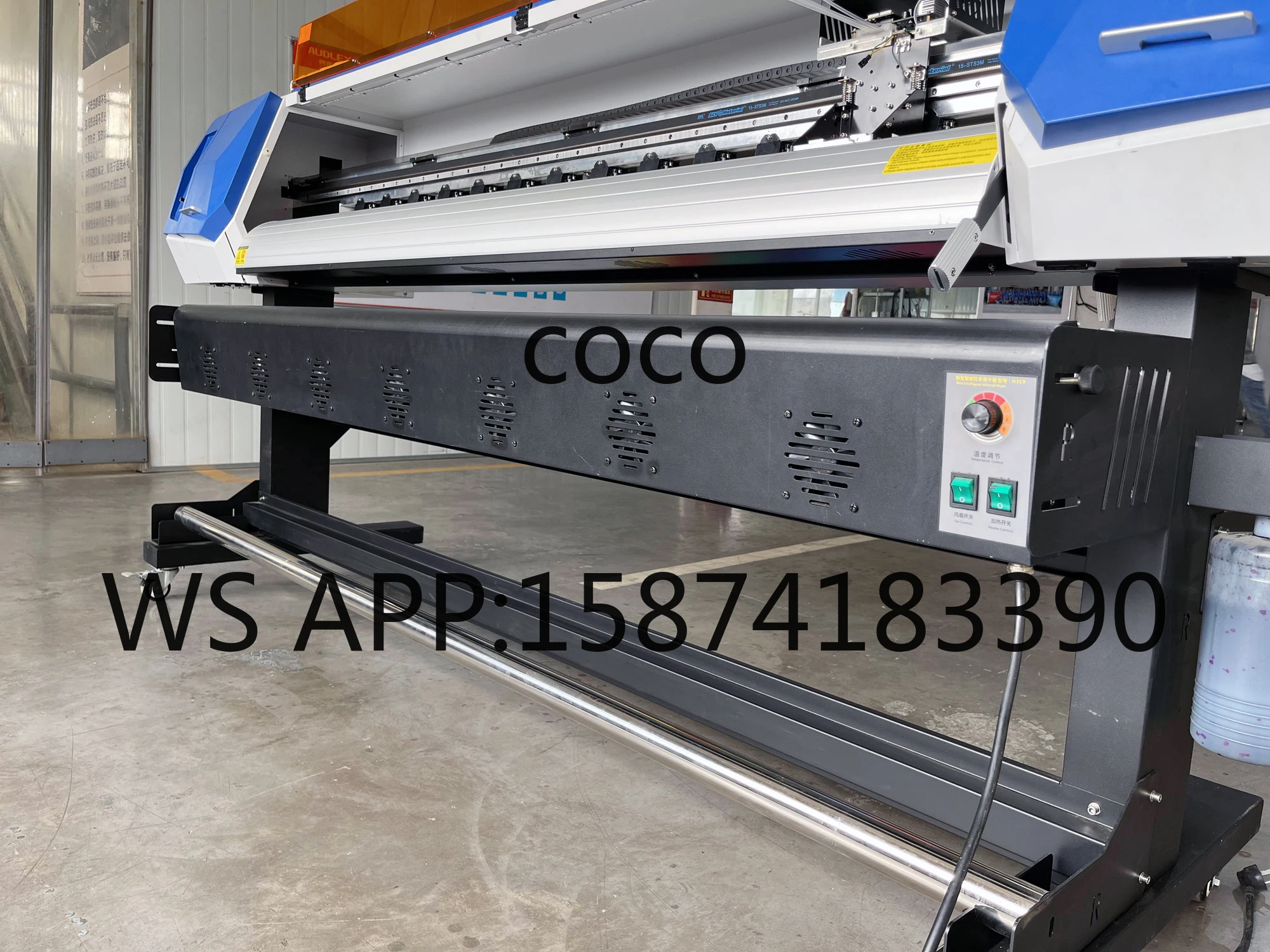 Yinstar 1.8m XP600 Single Head Eco Solvent Printer | Digital Inkjet Machine for Tarpaulin Advertising Stickers Vinyl