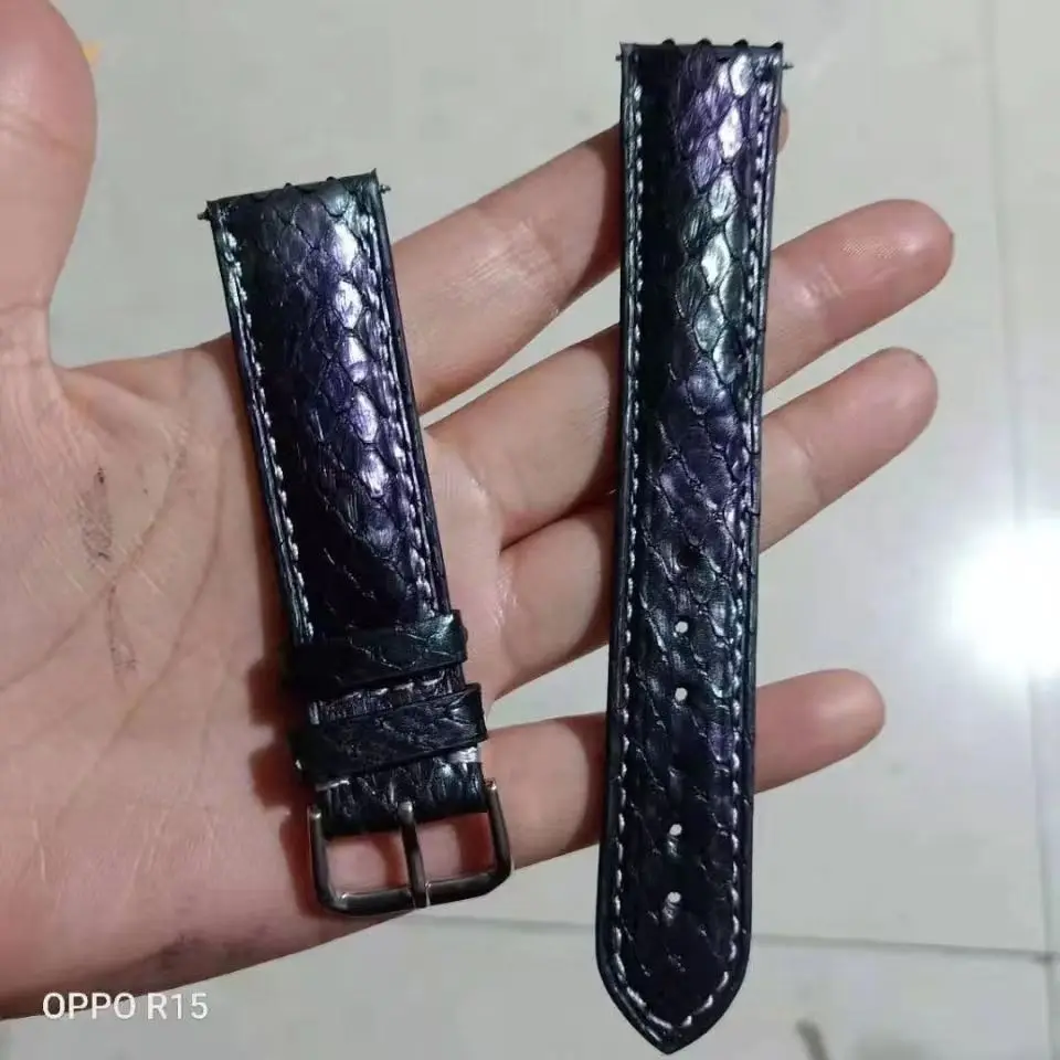 2024 popular snake leather strap, unisex, the size can be customized