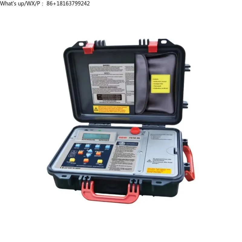 High Voltage Insulation Tester 7016 Electronic Power 220V 1-Year Warranty for Insulation Resistance Testing