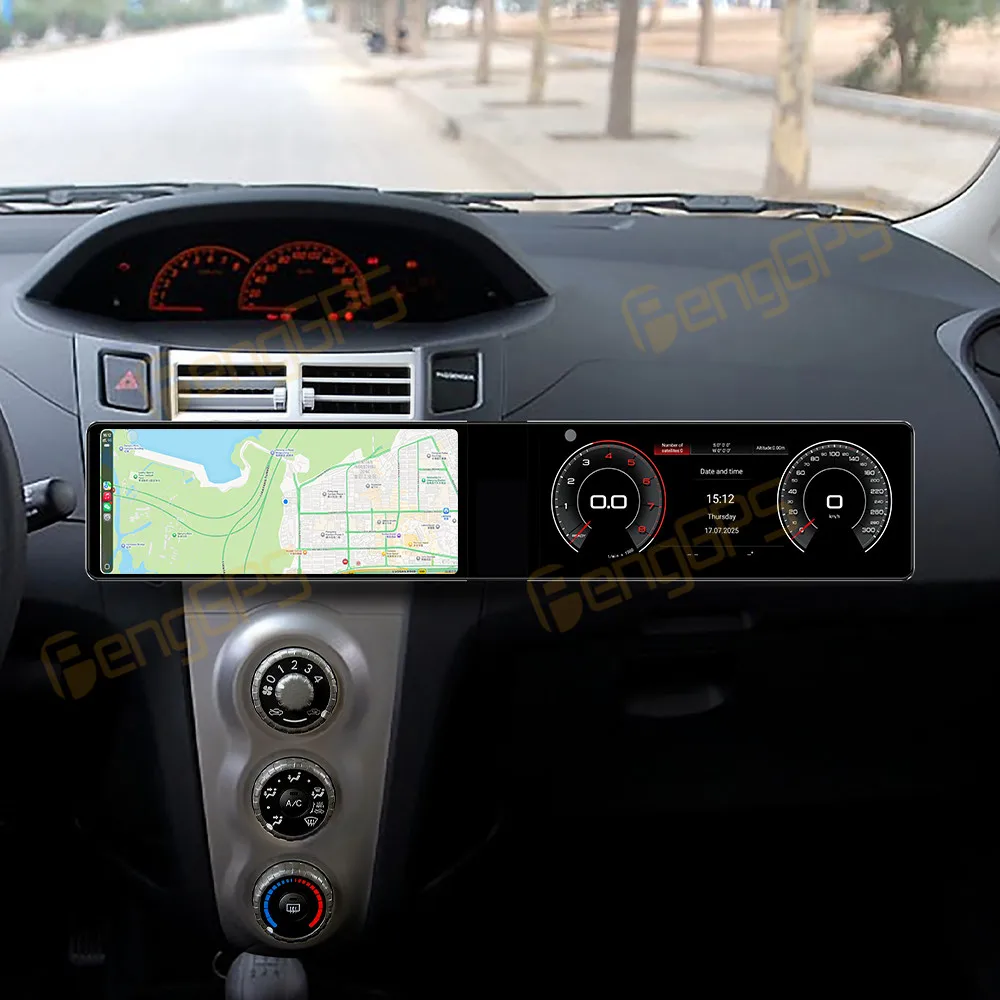 

Автомобильные аксессуары: автомагнитола для Toyota Yaris 2005-2011 с Android Auto, GPS-навигацией, мультимедийным стереоприемником, головным устройством и офлайн-картами