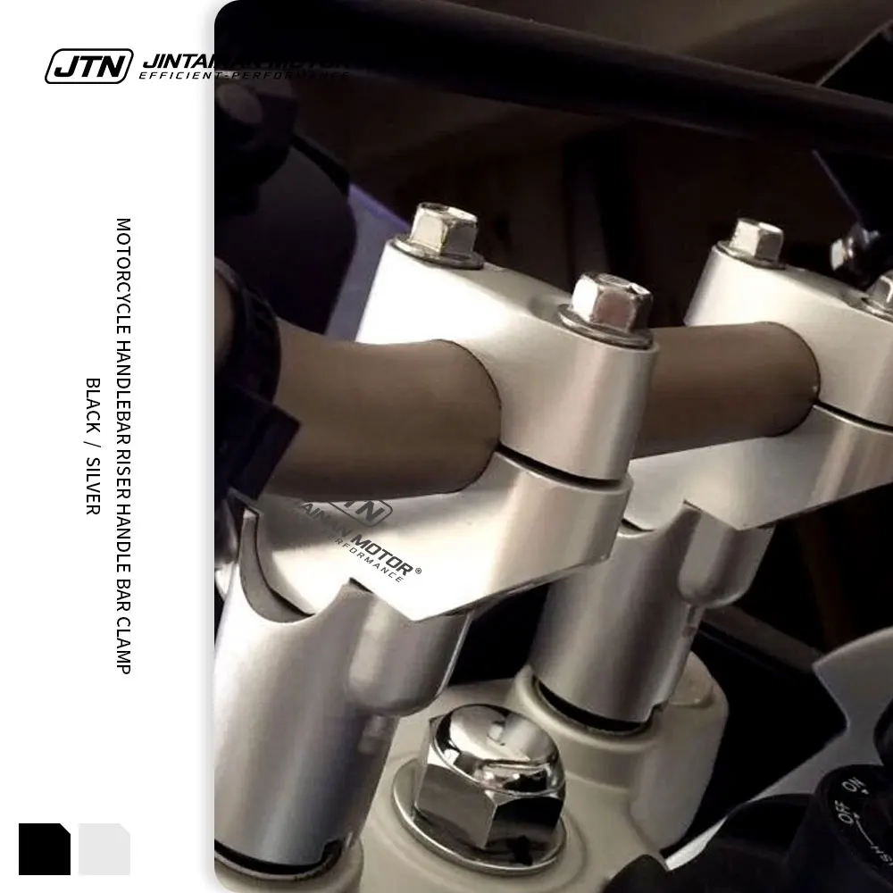 Suporte de Guidão JTN para Motocicleta, Abraçadeira de Guidão CNC para YAMAHA XT660Z TENERE, Acessórios de Elevação de Guidão