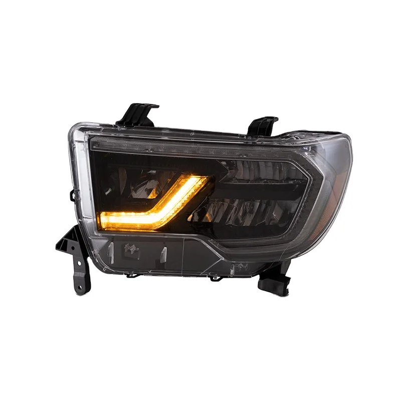 LED Headlights With Sequential Car Head Lamp 2007-2017 2018 Tundra Headlamp for Toyota Tundra Sequoia Head Light