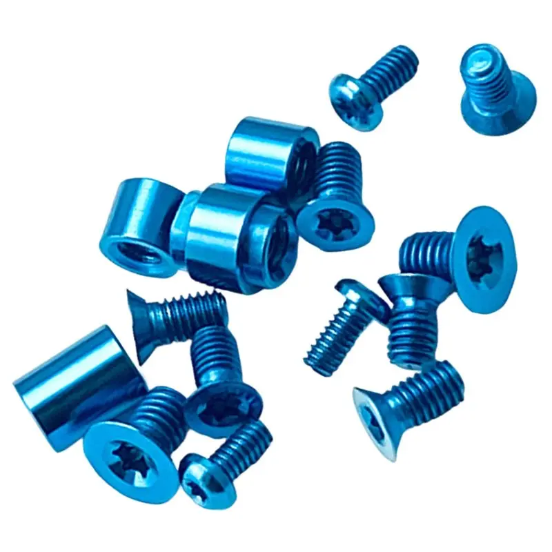 [A93Z!】 For YJB 2 C85 Screw Spider Handle Screw C85 Blade Screw Full Set Of Screws Full Set Titanium Alloy