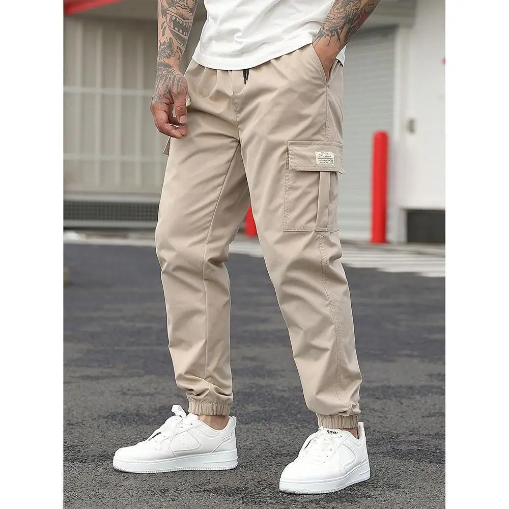 2026 Spring and Autumn New Men's Casual Pants Loose Versatile Tooling Breathable Quick-drying Long Pants