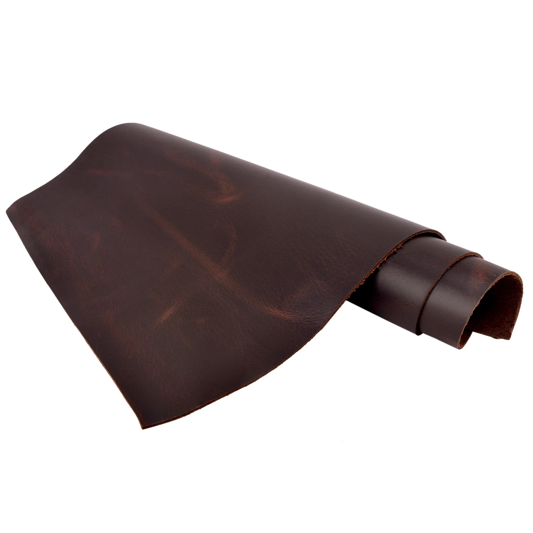 High Quality Oil Tanned Leather First Layer Material Cowhide Leather Genuine Leather Piece for DIY Hand Leathercraft