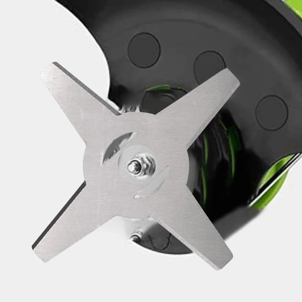 150mm metallo Grass String Trimmer Head Blade sostituzione tosaerba lame per seghe raccordi accessori per elettroutensili da giardino elettrici