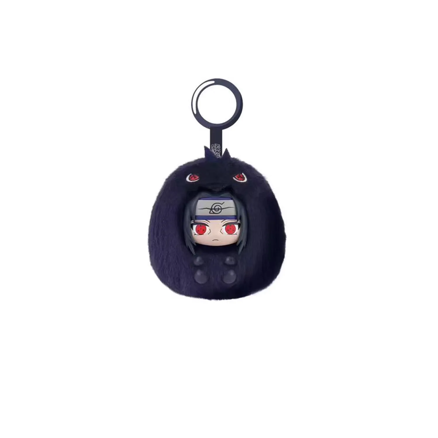 オリジナルエアキ疾風伝キュートビニールフェイスブラインドボックスVol.2ぬいぐるみペンダントうちはサスケアニメ周辺装飾コレクションギフト