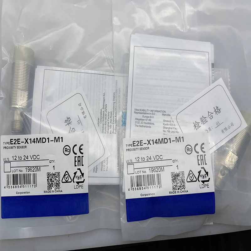 

New Proximity Switch Sensor in Stock E2E-X14MD1-M1 E2E-X14MD2-M1 High Quality Seller One-year Warranty