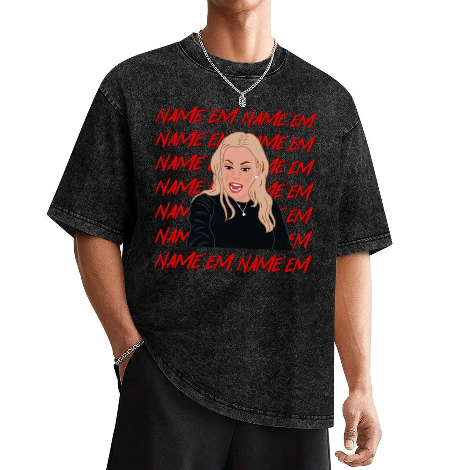 Sutton Stracke The Real Housewives of Beverly Hills Name’em T-Shirt for a boy anime figures mens funny t shirts
