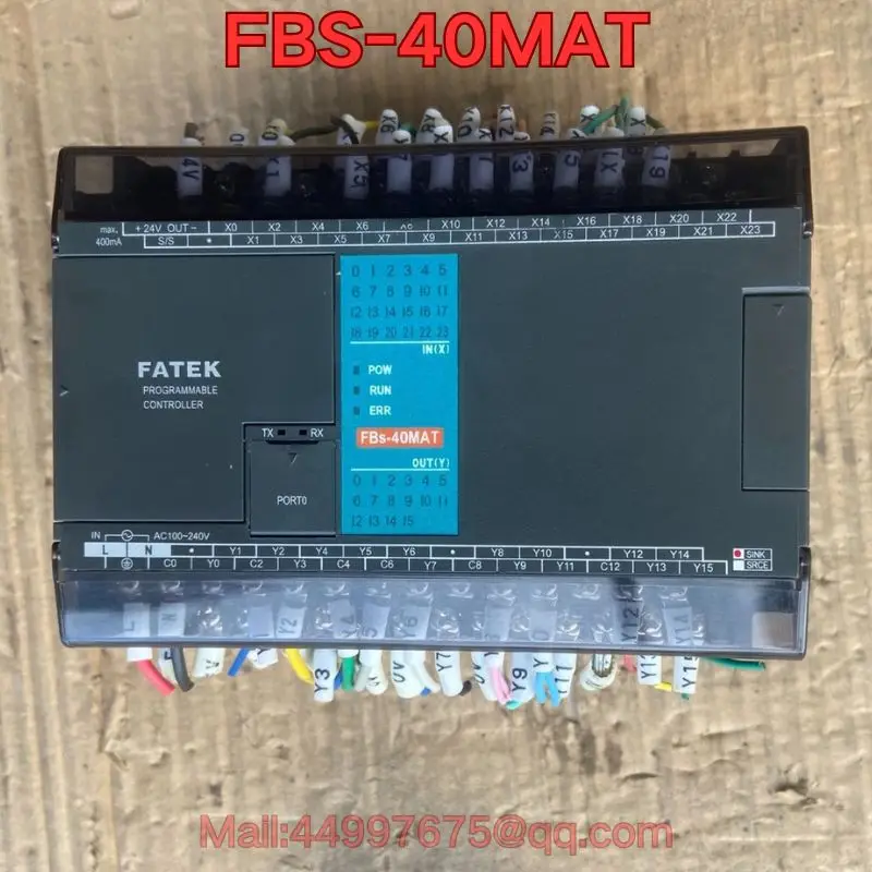 

Second-hand FBS-40MAT PLC controller functional test is normal Latest quotes for September 2025