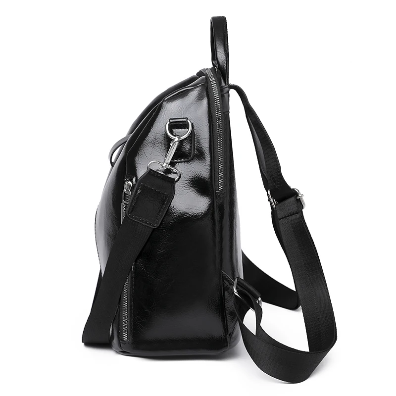 Sac à dos en cuir de vache souple pour filles, sac de voyage de bonne qualité pour femmes coréennes, sac d\'école de loisirs pour étudiantes,