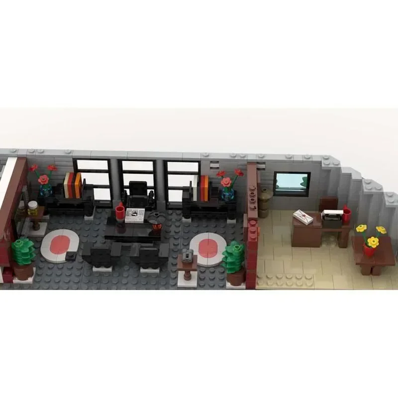 MaximumSecurity Prison ModularMOC-60049modèle créatif Street View blocs de construction Architecture éducation assemblage modèle jouets cadeaux