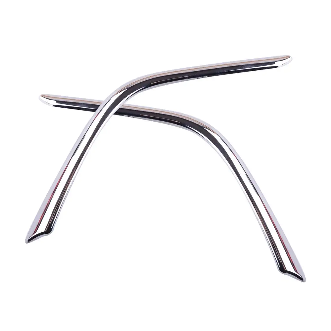 

2pcs Front Fog Light Lamp Eyebrow Cover Trim Frame Fit For Mitsubishi Outlander 2019-2020