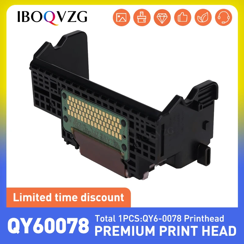 

QY6-0078 Printhead For Canon MG8280 MP990 MG6200 MG6820 Printer Head QY6 0078 Print Head MG6130 MG6180 MG6230 MG6280 MG8180