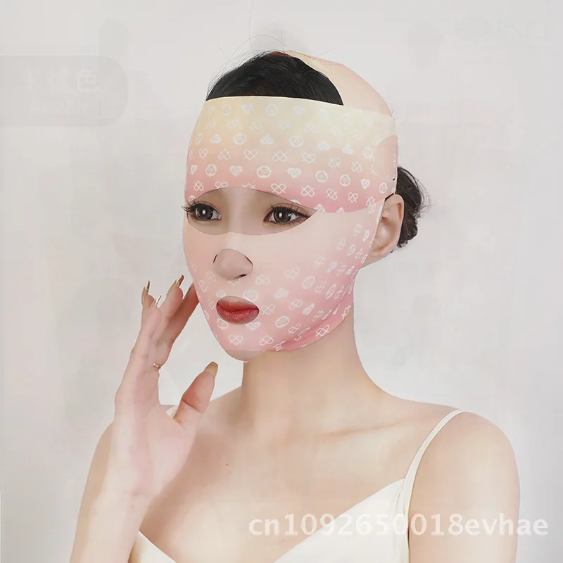 6.0 Upgraded Forehead Eye Mask Facial Sculpting V-Face Bandage Non-Face Slimming Belt Gradient Color Multi-Function Beauty