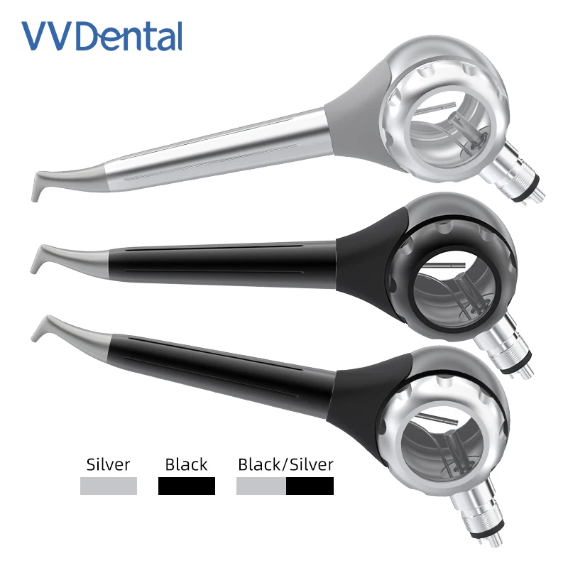 VV Dental Air Prophy Polisher Jet 2/4 Holes Teeth Whitening Spray Water Air Unit Flow Tooth Cleaning Lab Polisher