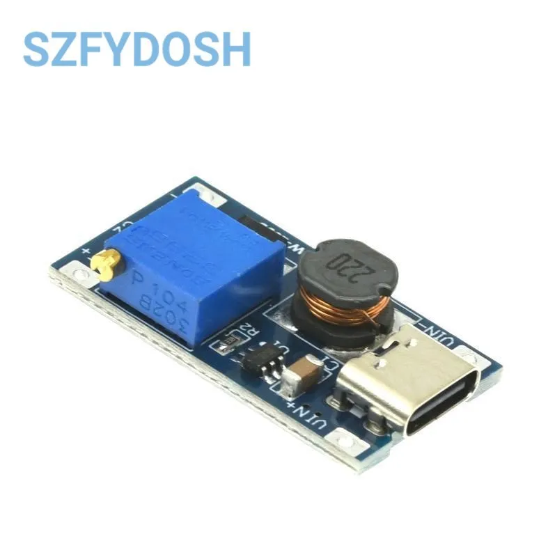 MT3608 TYPE-C/USB 2A Max DC-DC Step Up Power Module Booster Power Module 2-24V To 5V/9V/12V/28V